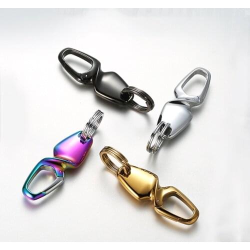 Simple Stylish Car Key Ring Pendant for Trd Toyota Suzuki Sx4 Kia Optima K5 Audi Jeep Mercedes Benz Accessories Auto Keychain