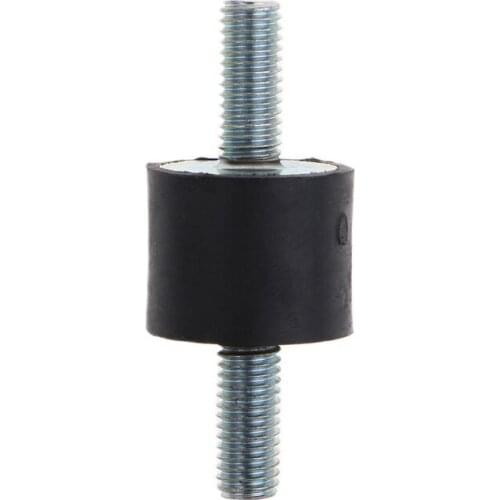 M5/M6/M8 Rubber Mount Double Male Thread Absorber Anti Vibration Silentblock Boat Car Bobbin Shock Absorber Tools