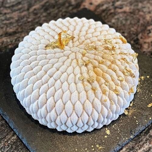 SHENHONG Pastry Baking Tools Futon Mousse Moulds Non Stick Silicone Cake Molds Food Grade Kitchen Bakeware Party Dessert Pan