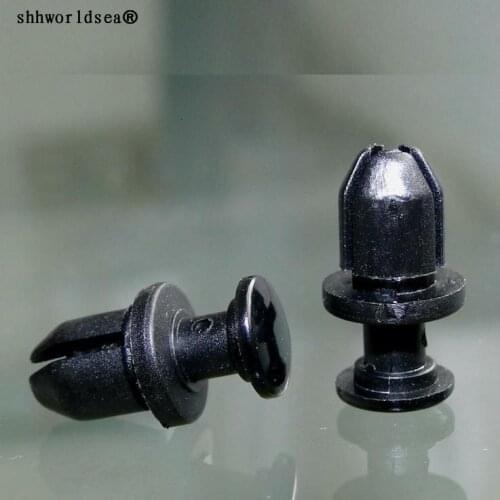 Shhworldsea 100PCS cars plastic clips Push-Type Retainer