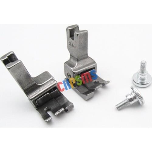 1set PART#:CR+CL RIGHT &LEFT Compensating Presser Foot fit for Industrial Sewing Machines