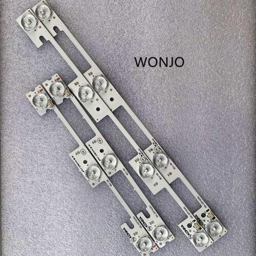 10 KIT (1kit=4pcs) 32" TV LED Strip For konka 32L2400 KDL32MT626U 35019055 35019056