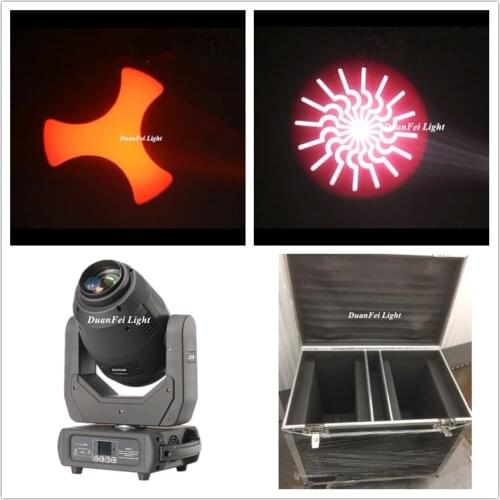 8lot+Flycase) Super bright Spot LED 250W Moving Head Beam Zoom gobo Dmx512 Prism Moving Light with flycase
