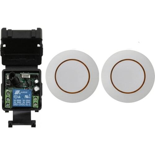 433Mhz Smart Home Push Button Wireless Switch Light RF Remote Control DC 12V 24 Receiver and Transmitter for Led Bulb Control
