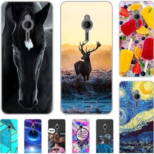 Fashion Bumper Cute Case For Nokia 230 / 230 Dual SIM Case Soft Silicone Cat Horse Flower Cover Back Shell