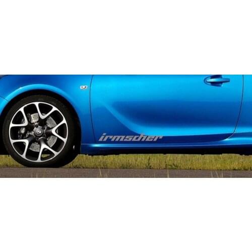 For 2 x irmscher door, Decals Sticker Graphic *Colour Choice