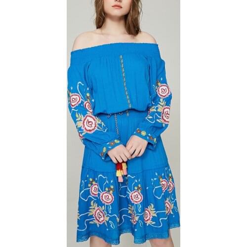 Синие летние платья Eliasaph China At AliExpress