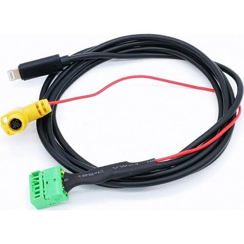 MMI 3G AMI Audio AUX in cable charge iPhone 7 8 plus X For Audi A6 A4 Q7 A5 S5