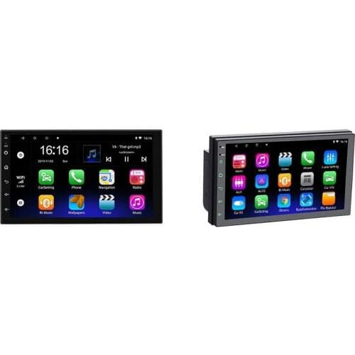 China Shenzhen Touchscreen 2 Din Car Dvd Mp3 Player Carplay Radio Car Stereo With Gps Navigation