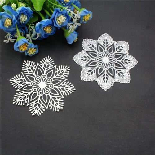 2021 NEW Snowflake Scrapbook Album Chritmas Greeting Card Metal Dies Molds DIY Handcraft Paper Stant Decor Emboss Stencil