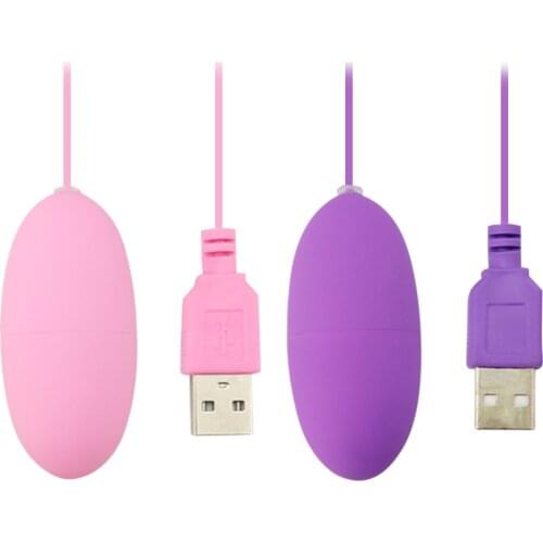 Mini Vibrator USB fun jumping egg female masturbation device Sex Toys for Women Powerful Vibrating Egg Clitoris Stimulator
