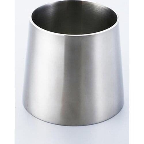 51mm 2" To to 38mm 1.5" OD Butt Welding Reducer SUS 304 Stainless Steel Sanitary Pipe Fitting Homebrew Beer Wine