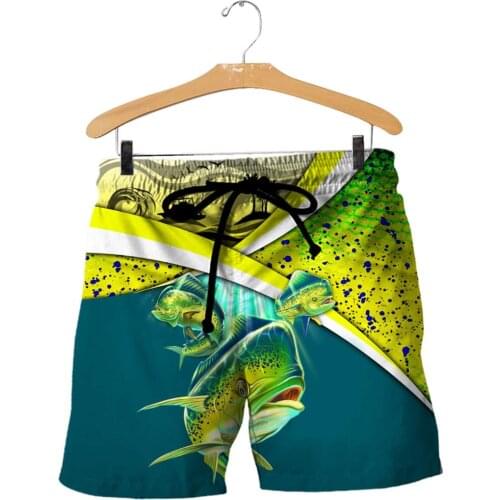 PLstar Cosmos Animal Bass Marlin Fishing Fisher Camo NewFashion 3Dprint Men/Women Summer Funny Casual Beach Short Pants M1
