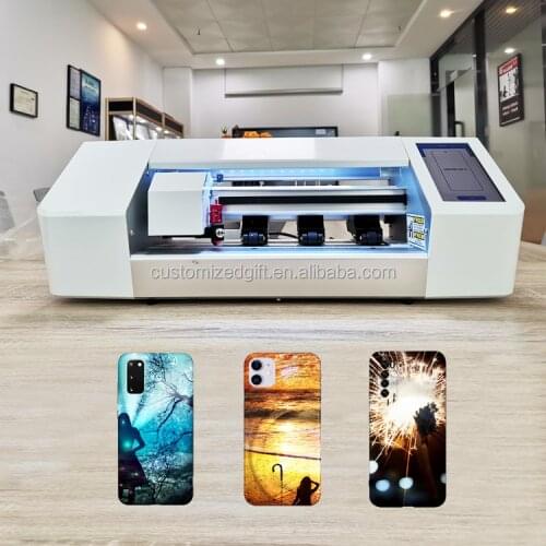 Custom Fully Automatic Gift Mobile Phone Screen Protector Tpu Hydrogel Cutting Film Machine Smartphone Skin Die Cutting Machine