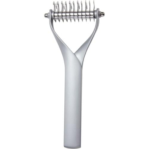 Zinc Alloy Pet Dog Cat Hair Comb Cat Hair Rake Comb Pet Groomer Accessories