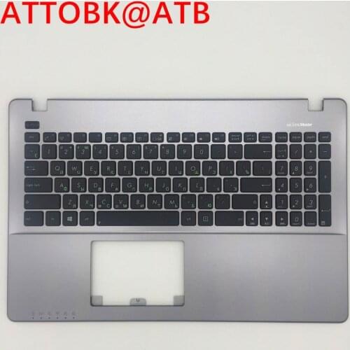 Russian Laptop Keyboard for ASUS R510C R510E R513C K550J R513E F550 K550V K550JK F552 topcase keyboard with cover With C