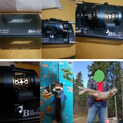 Fishing Reel JKS Bait Casting 12BB 6.2:1 Gear Ratio Lure Baitcast Reels Drum Wheels Fishing Accessories Pesca Fishing Line Wheel