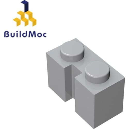 BuildMOC Compatible Assembles Particles 4216 1x2 For Building Blocks Parts DIY LOGO Educational Crea