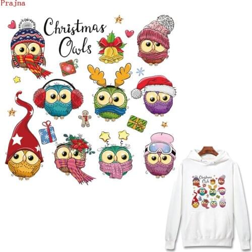 Prajna Thermal Iron On Transfers Lovely BIrds Patch Heat Transfer Vinyl Patches Printed Small Animals Applique Washable Stickers