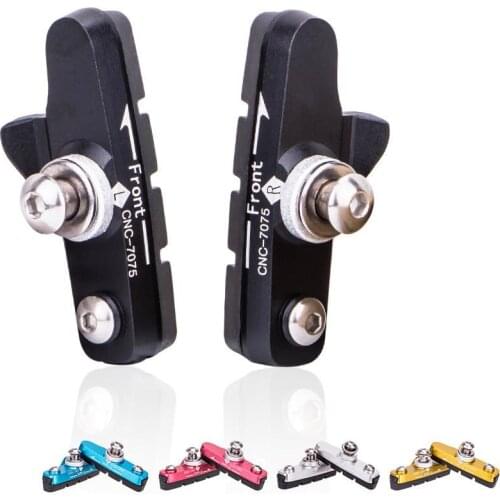 1 Pair Bicycle C Brake Cover for Road Bike Fixie Gear Cycling Caliper Brake Pads Road Bike Spare Parts