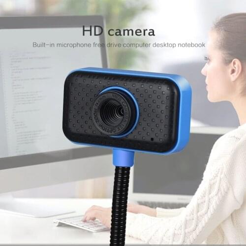 480P HD Webcam Camera Auto Focus Computer Online Notebook Class Live Digital High-definition Digital Camera With Built-in Mic