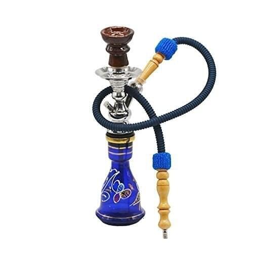 Shisha Top Mark de 37 cm, completa con funda estuche, pinza, 2 escobillas para la limpieza. Excelente calidad. Disponible en