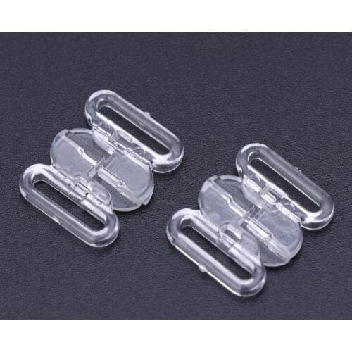 50pcs Bikini Clips Hook Snap Bra Clasps Swimsuit Buttons Apparel Sewing Buckles