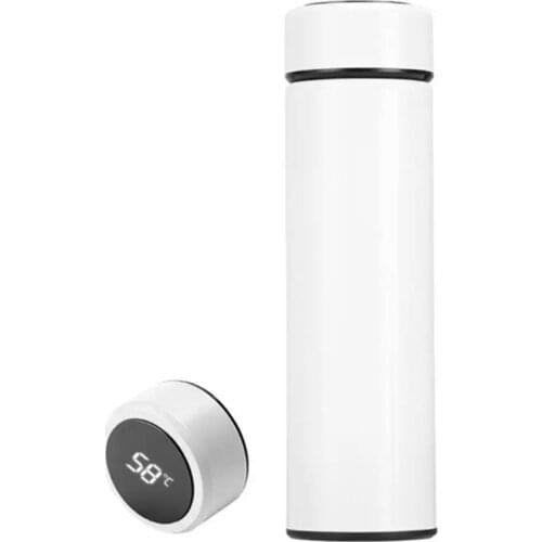 500ML Intelligent Stainless Steel Thermos LCD Temperature Display Vacuum Flask Mug Coffee Travel Sport Portable Water Bottle