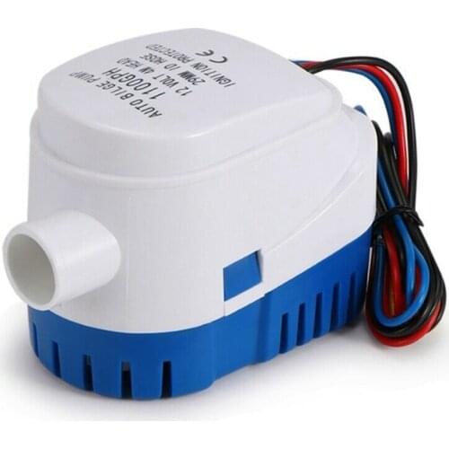 Automatic Submersible Boat Bilge Water Pump 12V Auto with Float Switch Outlet