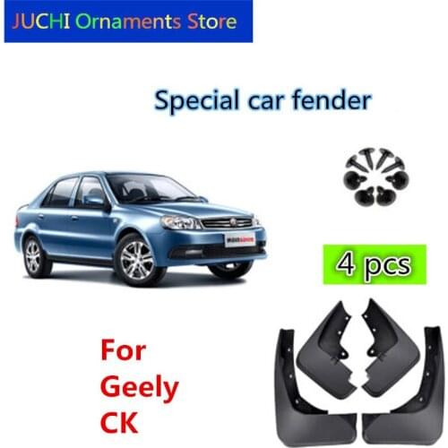 Car Fender Mudguard Splash Flaps Mud Guard Mudflap Accessories for Geely CK, CK1,CK2