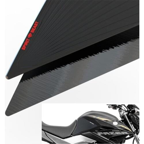 Brand Moto Tank Sticker For Yamaha YS250 Motorcycle Knee Grips Protectors Decal 3D Rubber Parts Motorbike Oil Fuel Tank Pads