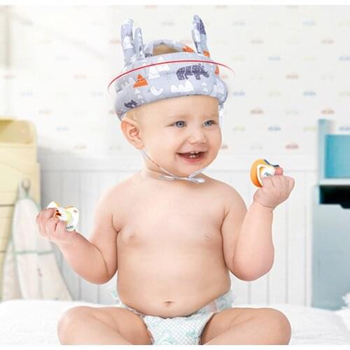 Baby Toddler Cap Anti-collision Protective Hat Baby Safety Helmet Soft Head Security & Protection Adjustable Baby Safe Care Cap