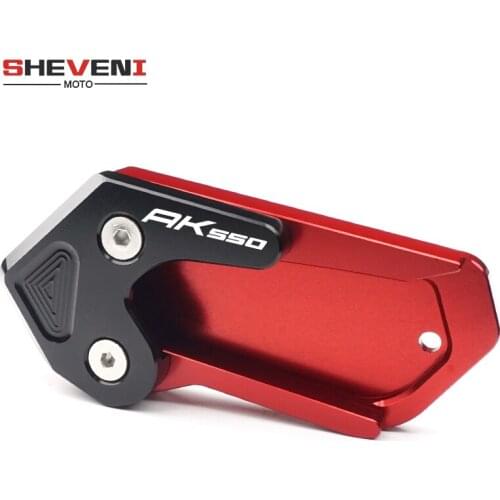 For KYMCO AK550 Kickstand Side Stand Plate Enlarge Extension Kick stand Pad kymco AK 550 2017 2018 2019 motorcycle Accessories