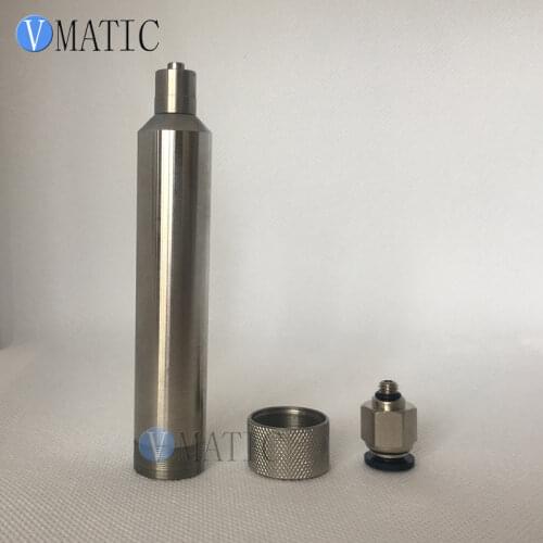 Free Shipping 10cc 10ml Corrosion Resistant Stainless Steel Cones Metal Dispensing Syringe