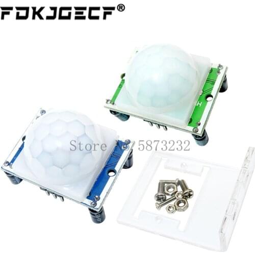 HC-SR501 Adjust IR Pyroelectric Infrared PIR module Motion Sensor Detector Module for arduino for raspberry pi kits + Bracket