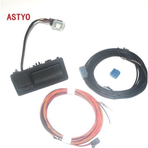 ASTYO MIB RCD330 Plus AV Rear View Camera RVC Reverse Parking Camera For VW Tiguan Jetta MK6 Passat B7 Touran