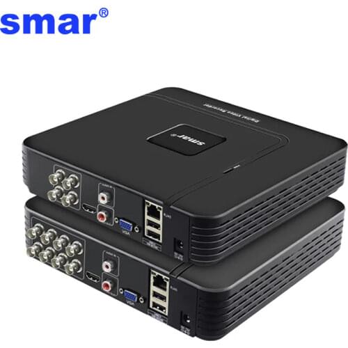 5 IN1 AHD 1080N 4CH 8CH CCTV DVR Mini DVR 5IN1 For CCTV Kit VGA HDMI Security System Mini NVR For 1080P IP Camera Onvif DVR PTZ