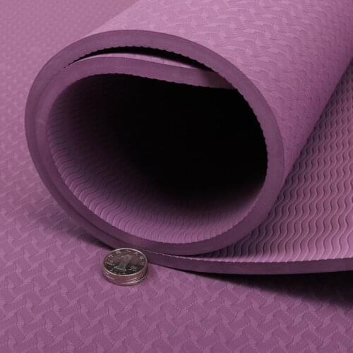 8MM TPE Non-slip Yoga Mats Sports Fitness Tasteless Mats Indoor Exercise Body Building Cushion Pad Gym Colchonete For Beginners