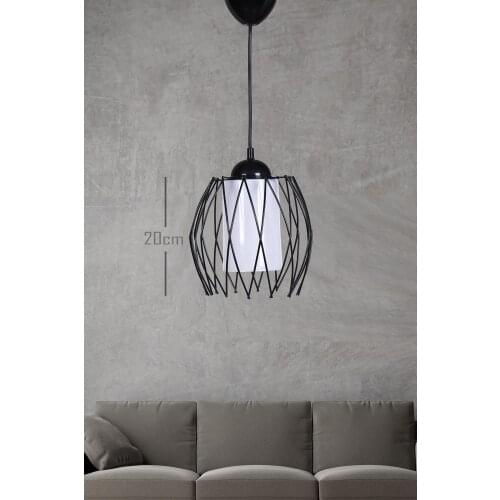 Saint Belisama Mastiff Single Pendant Lamp Black Chandelier