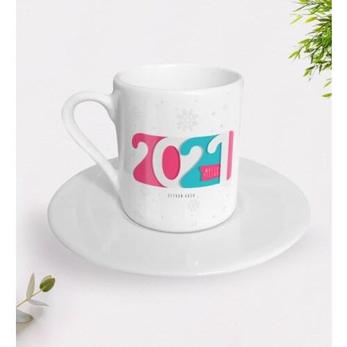 Personalized 2021 Happy birthday Turkish coffee Fincanı-6 Reliable Quality Cost-Effective New Year Fun Gift Simple