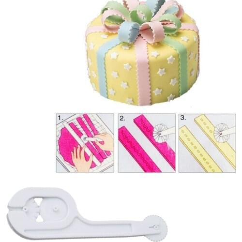 Fondant Cake Cutter Embosser Sugarcraft Decorating Modelling Diy Tool Craft Christmas Cake Decor Tools