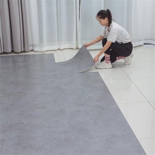 PVC floor stickers self-adhesive plastic floor leather thick wear-resistant anti-cement floor household floor tile ins net red