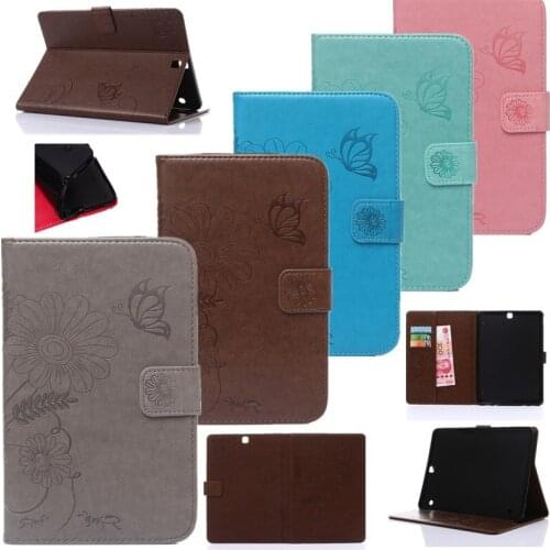 Luxury Retro Tablet Case for Samsung Galaxy Tab S2 9.7 Case for SM-T810 /SM-T815 Case PU Leather Flip Wallet Pocket Stand Cover