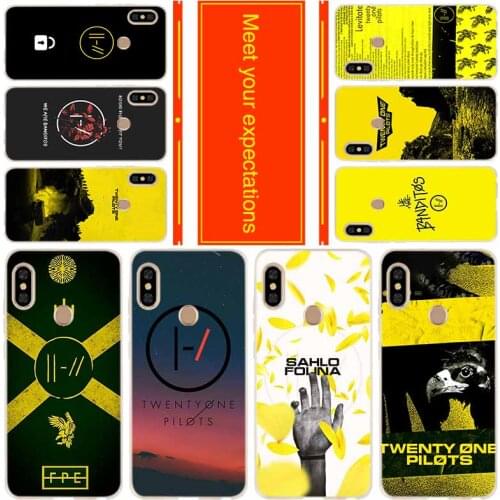 Silicone Case For Xiaomi Redmi Note 10 9 8 7 6 5 Pro Max 10s 9s 9T 8t 4G 5G Cover Twenty One Pilots