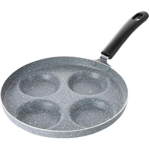 4-Cup Omelet Frying Pan Creative Design Egg Pancake Steak Pan Cooking Egg Ham Pans Breakfast Maker Non Stick Pan