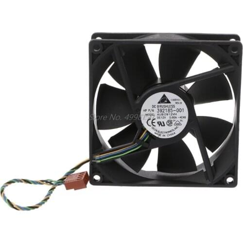Top Quality 90*90*25mm DC 12V 0.6A 4-Pin PWM Computer Cooling Fan For Delta AUB0912VH Dropship
