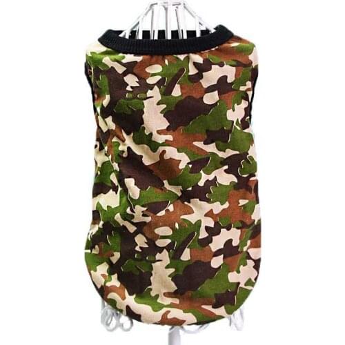 Fashion Camouflage Vest For Dog Large Summer Clothes For Dogs Summer Outfit Large Dog Vest Ccessories Apparel Costumes Casual