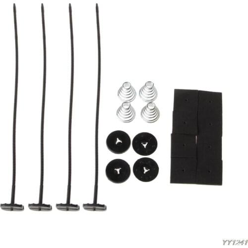 1 Set Car Vehicle Electric Radiator Fan Mounting Kit Plastic Ties Straps Universal car styling