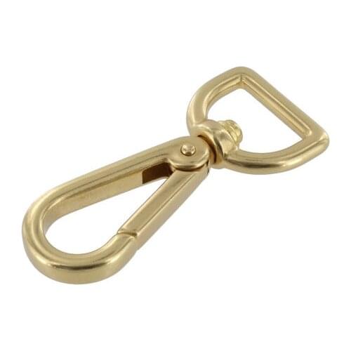 3/4" Light Gold Swivel Lever Snap ,Snap Hook