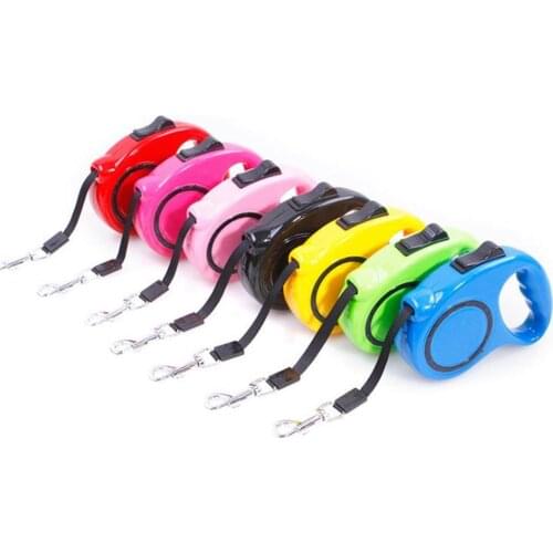 3M/5M Retractable Dog Leash Automatic Flexible Dog Puppy Cat Traction Rope Belt Dog Leash for Small Medium Dogs Pet Products